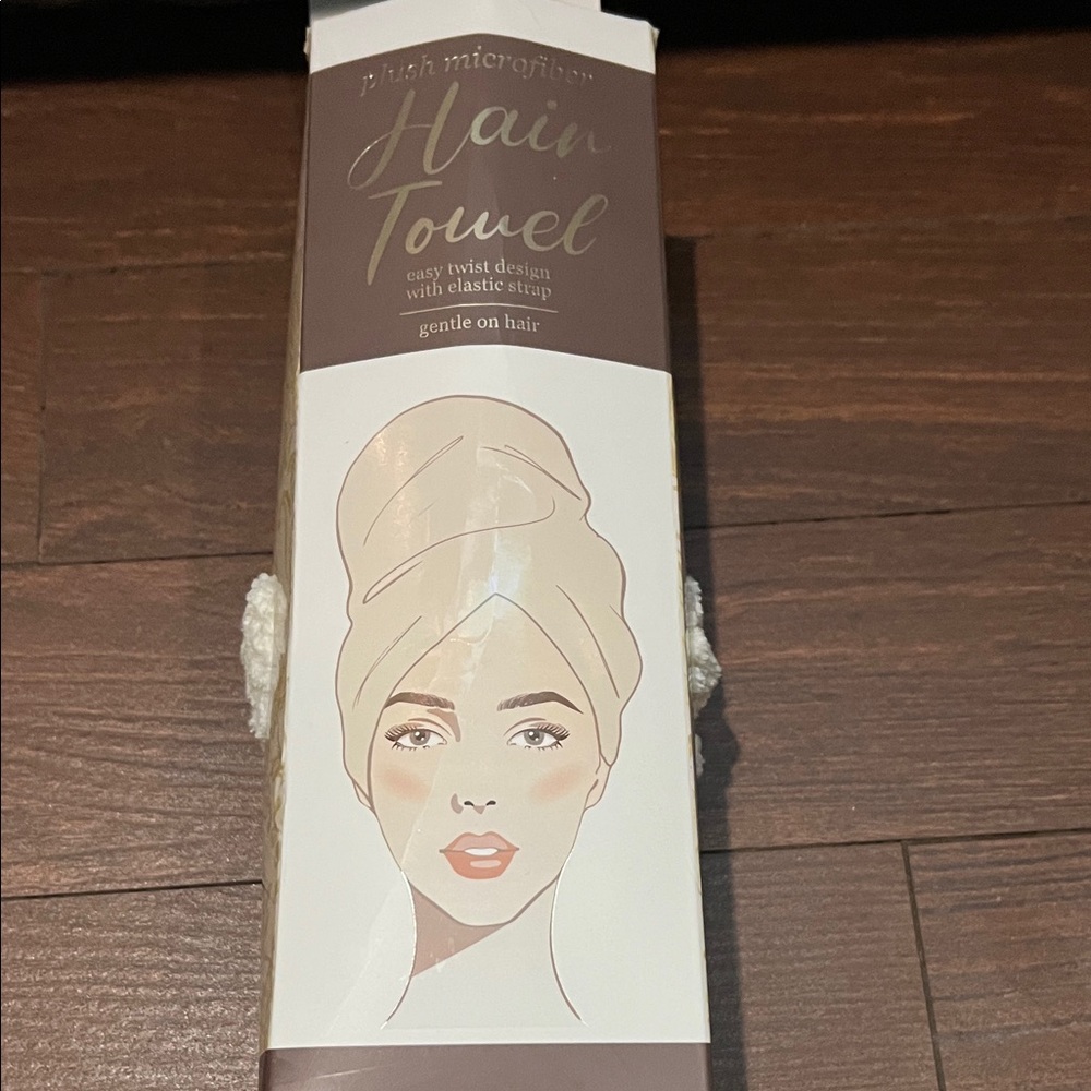 Brand new hair towel